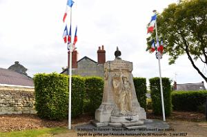 9 EME HUSSARDS 2017 SAINT HILAIRE ST FLORENT-DEPOT DE GERBE 3 MAI 2017